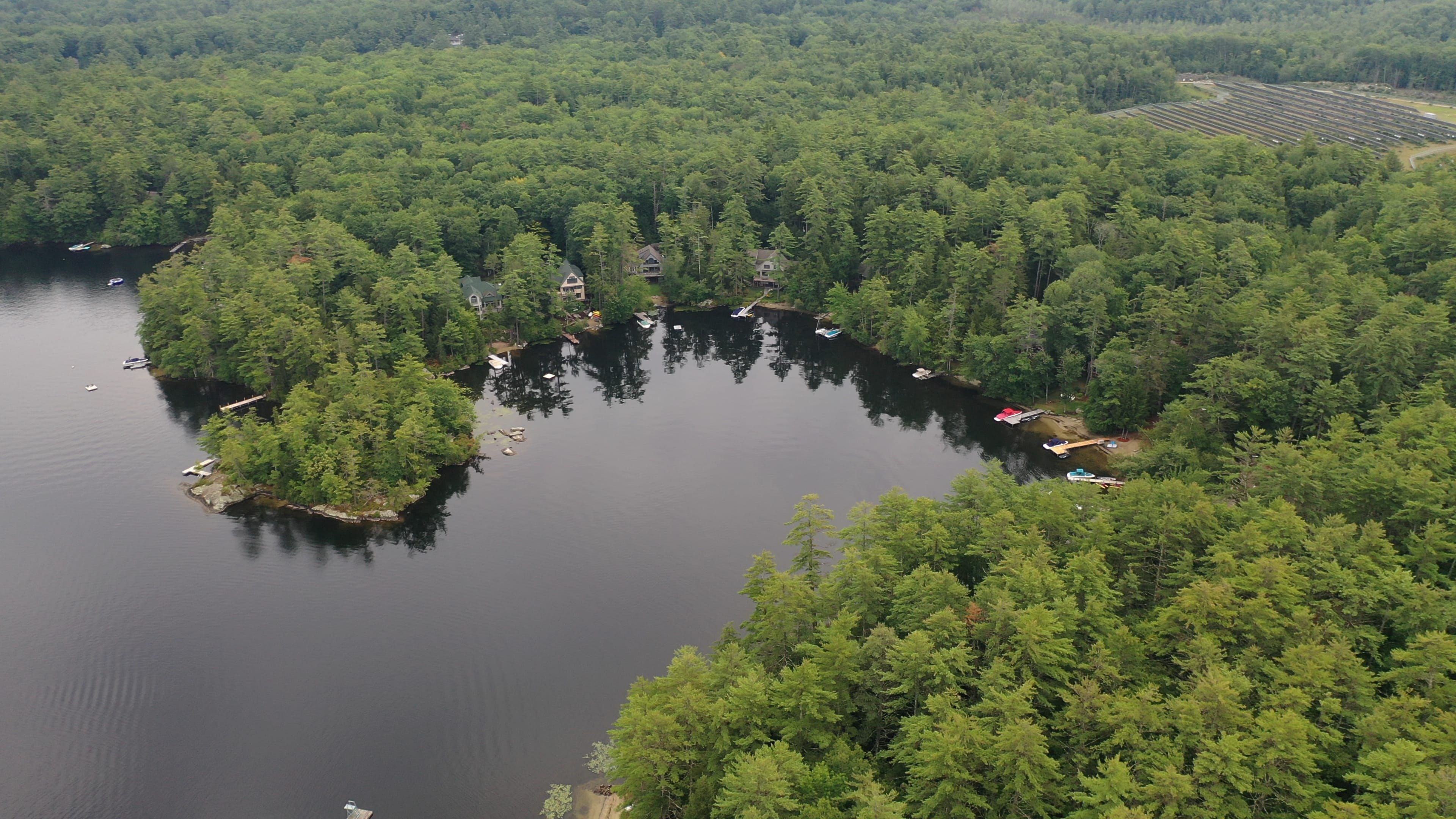 Different types of waterfront - deep water, coves, southern exposure examples